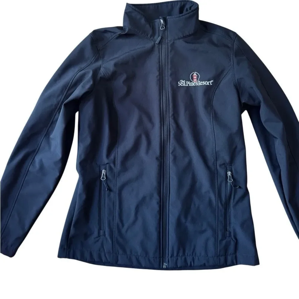 Port Authority The Seapines Resort Harbor Town Light House Jacket Black Medium - Picture 6 of 8